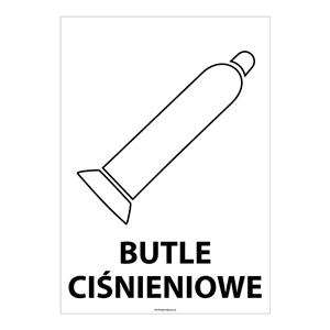 BUTLE CIŚNIENIOWE, płyta PVC 2 mm, 148x210 mm