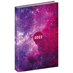 Denný diár 2022 A5 Cambio Fun - Galaxy