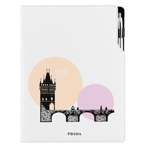 Diár DESIGN denný A4 2026 - Praha