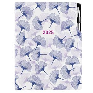 Diár DESIGN týždenný A4 2025 - Ginkgo