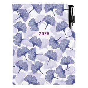 Diár DESIGN týždenný B6 2025 - Ginkgo