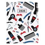 Diár KADERNÍCKY Barber - DESIGN týždenný B5 2026