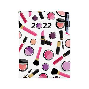 Diár KOZMETICKÝ Make up DESIGN týždenný B5 2022 poľský