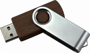 Drevený USB Flash disk 03 Wood 16 GB - tmavé drevo