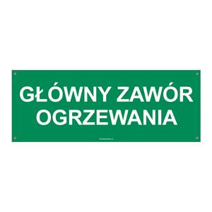 GŁÓWNY ZAWÓR OGRZEWANIA, płyta PVC 2 mm z dziurkami, 210x80 mm