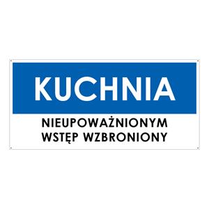 KUCHNIA, niebieski - płyta PVC 2 mm z dziurkami 190x90 mm