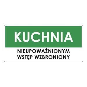 KUCHNIA, zielony - płyta PVC 2 mm z dziurkami 190x90 mm