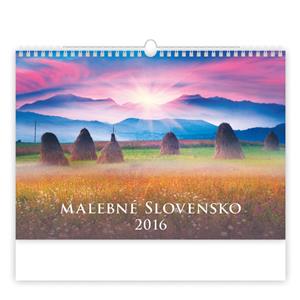 Nástenný kalendár 2016 Malebné Slovensko