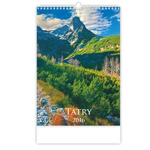 Nástenný kalendár 2016 Tatry