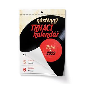 Nástenný kalendár 2022 Trhacie kalendár - Senior II. A5