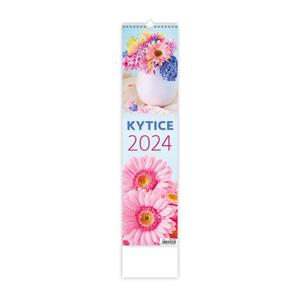 Nástenný kalendár 2024 Kravata - Kytice