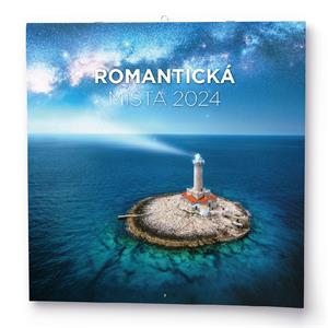 Nástenný kalendár 2024 Romantická miesta