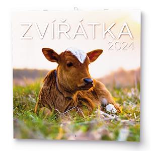 Nástenný kalendár 2024 Zvieratka