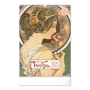 Nástenný kalendár 2025 Alfons Mucha