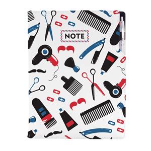 Notes KADERNÍCKY Barber - DESIGN A4 bodkovaný