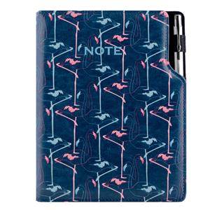 Notes - zápisník DESIGN A5 čistý - modrá - Flamingo