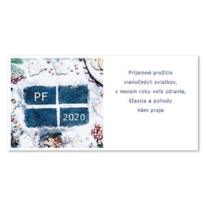 PF 2020 - karta 20 x 10 cm -