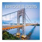 Poznámkový kalendár 2025 Mosty