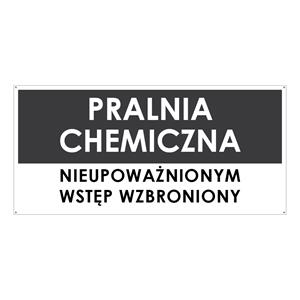 PRALNIA CHEMICZNA, szary - płyta PVC 2 mm z dziurkami 190x90 mm