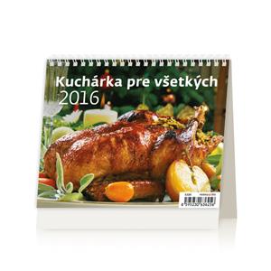 Stolový kalendár 2016 Kuchárka pre všetkých