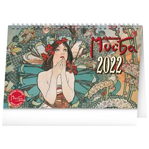 Stolový kalendár 2022 Alfons Mucha