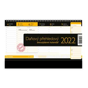 Stolový kalendár 2022 - Daňový prehľadový