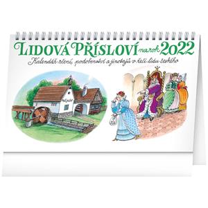 Stolový kalendár 2022 Ľudová príslovia II.