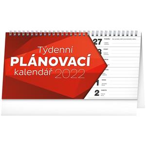 Stolový kalendár 2022 Plánovací riadkový