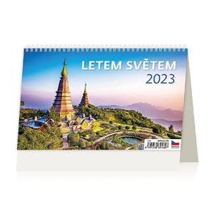 Stolový kalendár 2023 - Letom svetom