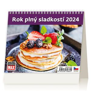 Stolový kalendár 2024 - MiniMax Rok plný sladkostí