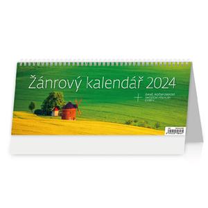 Stolový kalendár 2024 - Žánrový kalendár