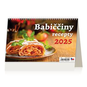 Stolový kalendár 2025 - Babičkinej recepty