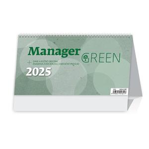 Stolový kalendár 2025 - Manager Green