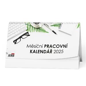 Stolový kalendár 2025 Mesačný pracovný kalendár