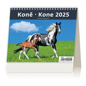 Stolový kalendár 2025 - MiniMax Koně-Kone