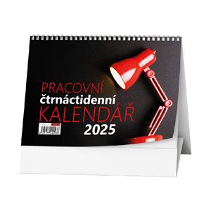 Stolový kalendár 2025 Pracovný kalendár Štrnásťdňový