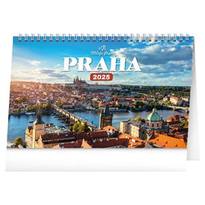 Stolový kalendár 2025 Praha – Milujem Prahu