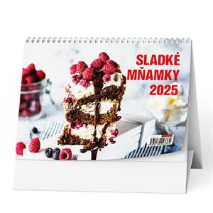 Stolový kalendár 2025 Sladké mňamky