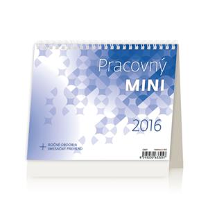 Stolový kalendár Pracovný MINI 2016