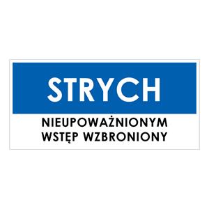 STRYCH, niebieski - płyta PVC 1 mm 190x90 mm