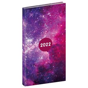 Týždenný diár 2022 vreckový Cambio Fun - Galaxy