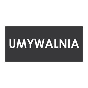 UMYWALNIA, szary - płyta PVC 1 mm 190x90 mm