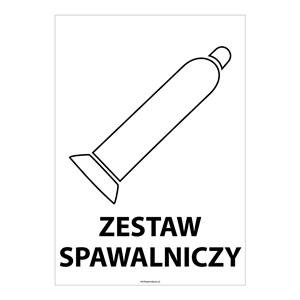 ZESTAW SPAWALNICZY, płyta PVC 2 mm, 148x210 mm